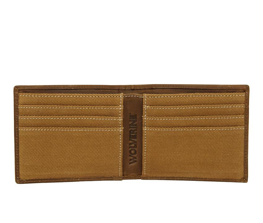 Wolverine Canvas/Leather Bifold Wallet