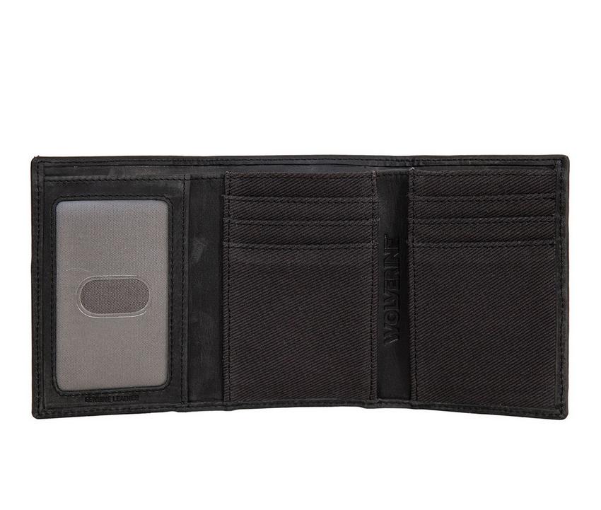 Wolverine Canvas/Leather Trifold Wallet
