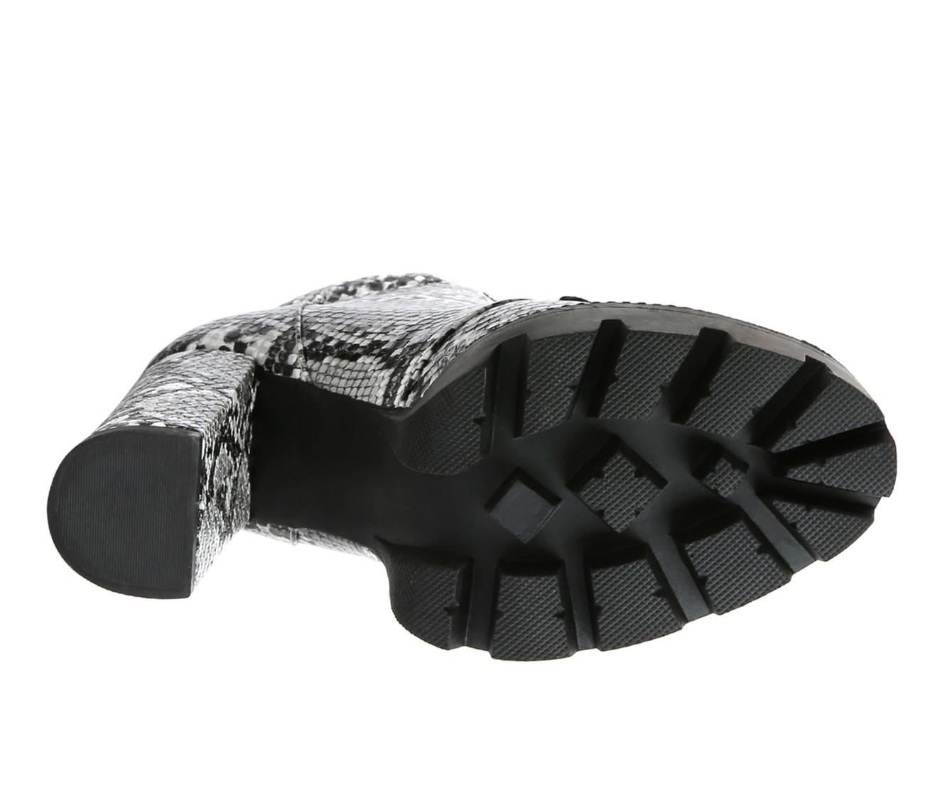 Women's London Rag Palmetto Lace Up Platform Booties