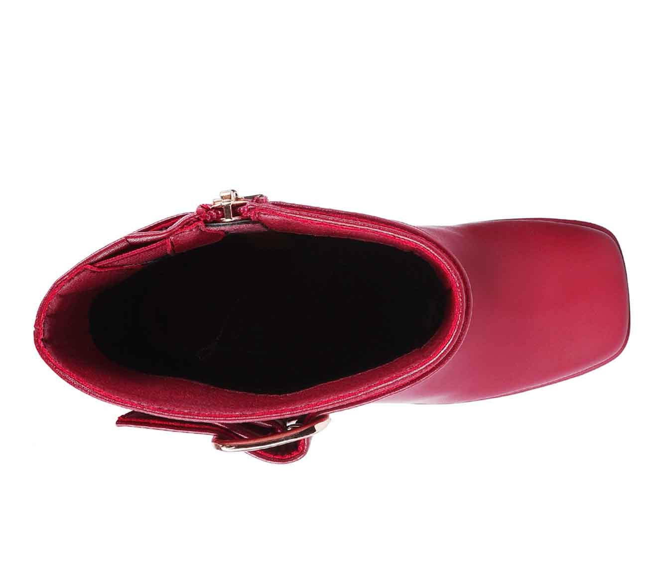 Women's London Rag Hot Cocoa Platform Heeled Booties