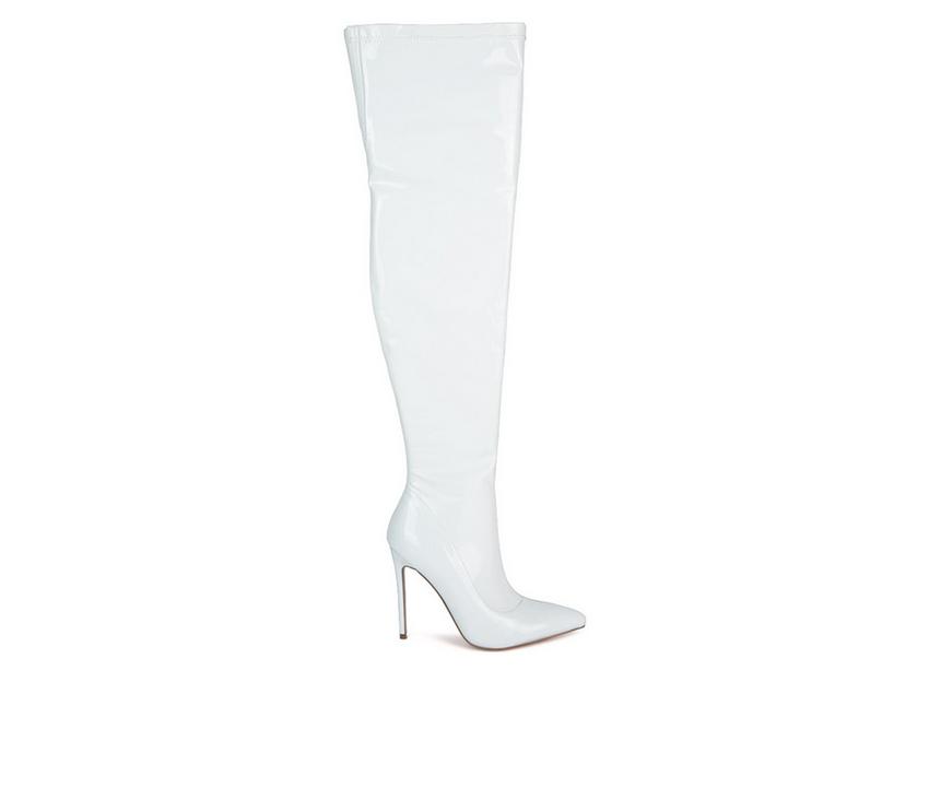 Women's London Rag Riggle Over The Knee Stiletto Boots | Shoe Carnival