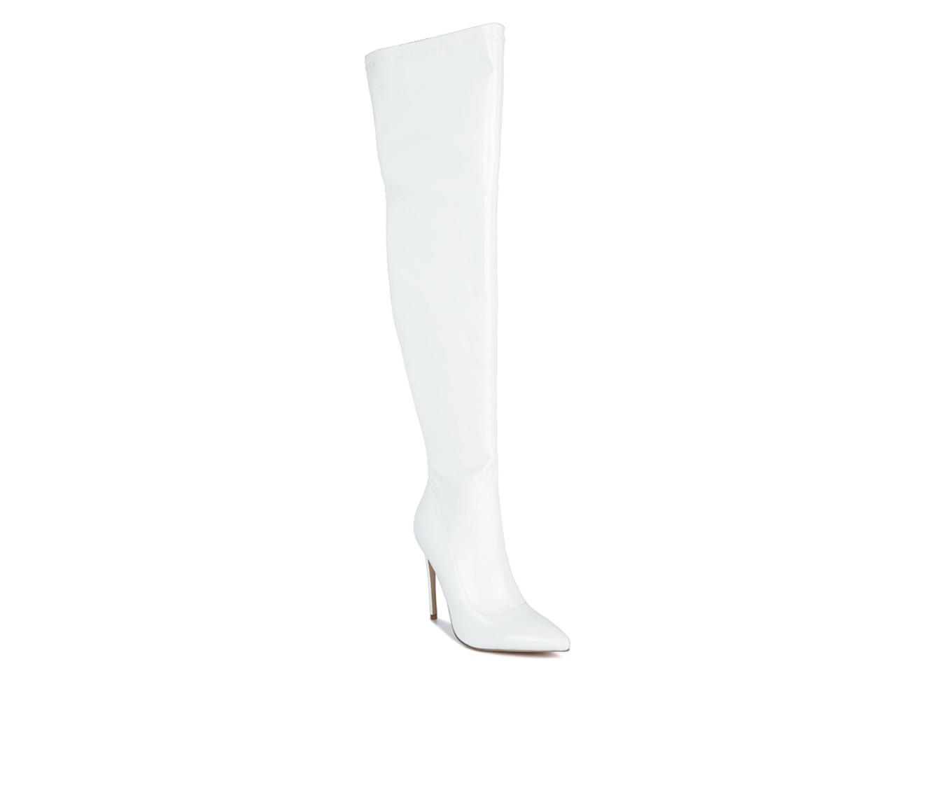 Women's London Rag Riggle Over The Knee Stiletto Boots | Shoe Carnival