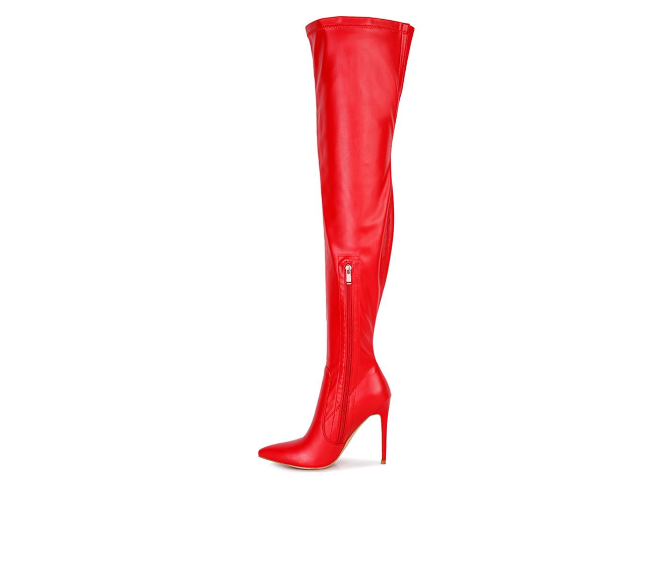 Women's London Rag Gush Over Over The Knee Stiletto Boots