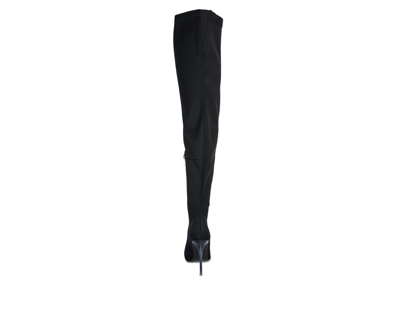 Women's London Rag Lolling Over The Knee Stiletto Boots