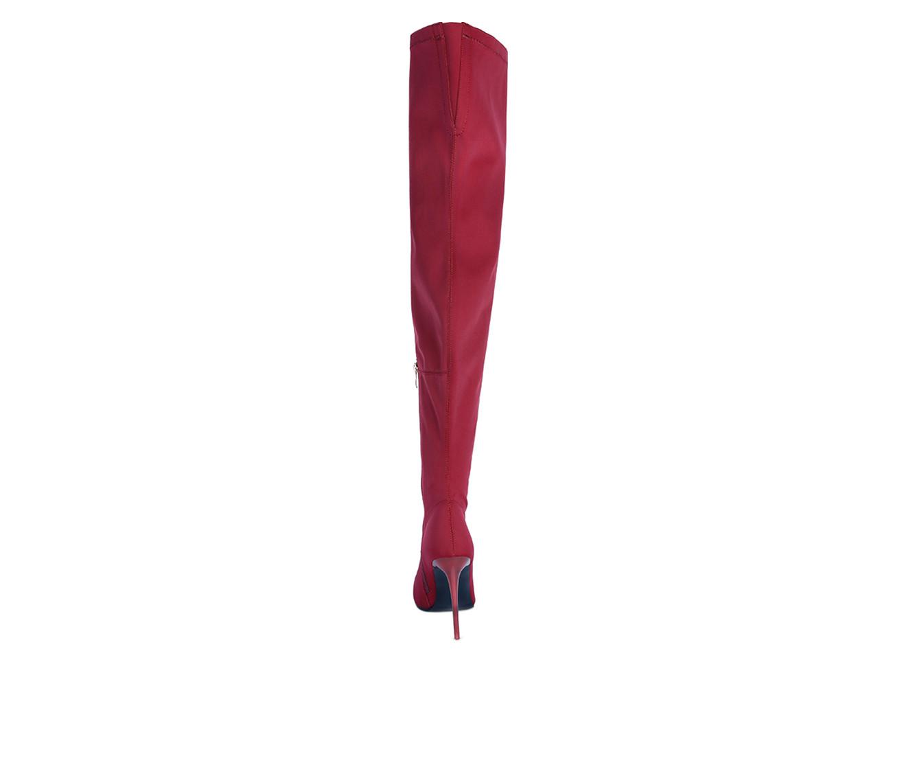 Women's London Rag Lolling Over The Knee Stiletto Boots