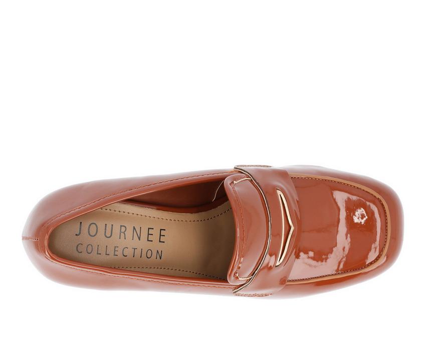 Women's Journee Collection Liyla Block Heel Loafers