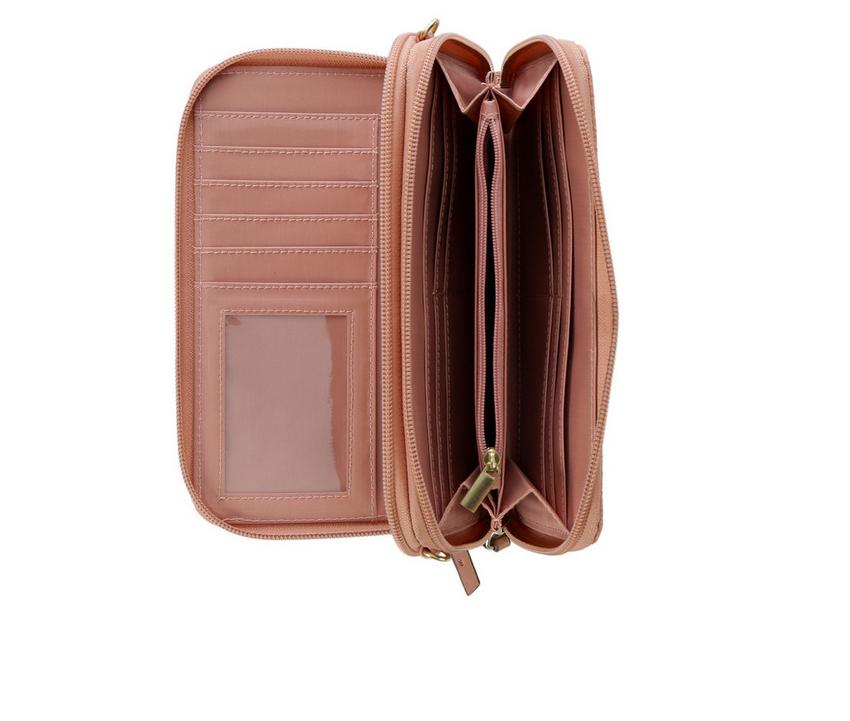 Bueno Of California Embossed 10113 Wallet On A String