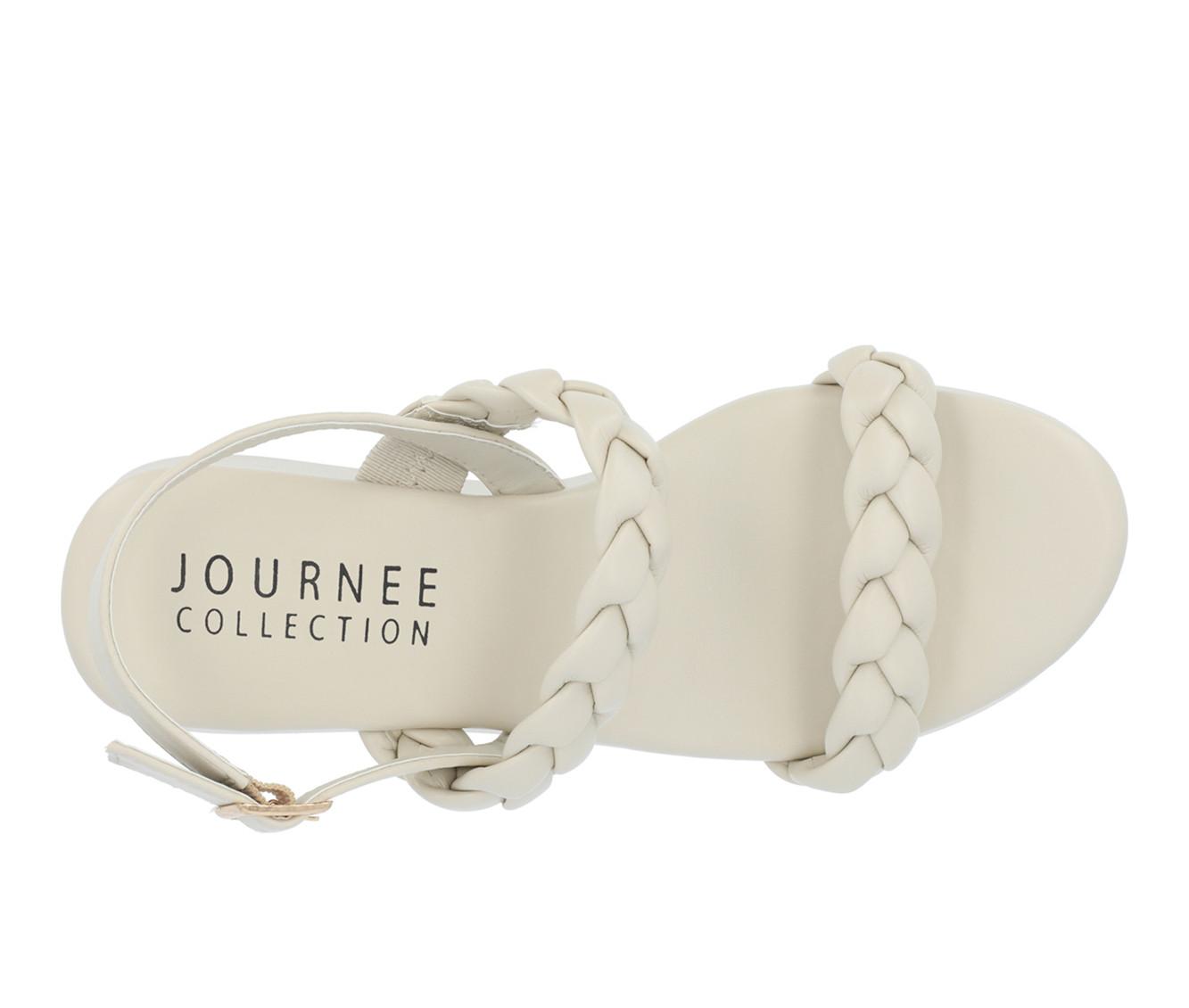 Journee Collection Zannah Platform Wedge Sandals