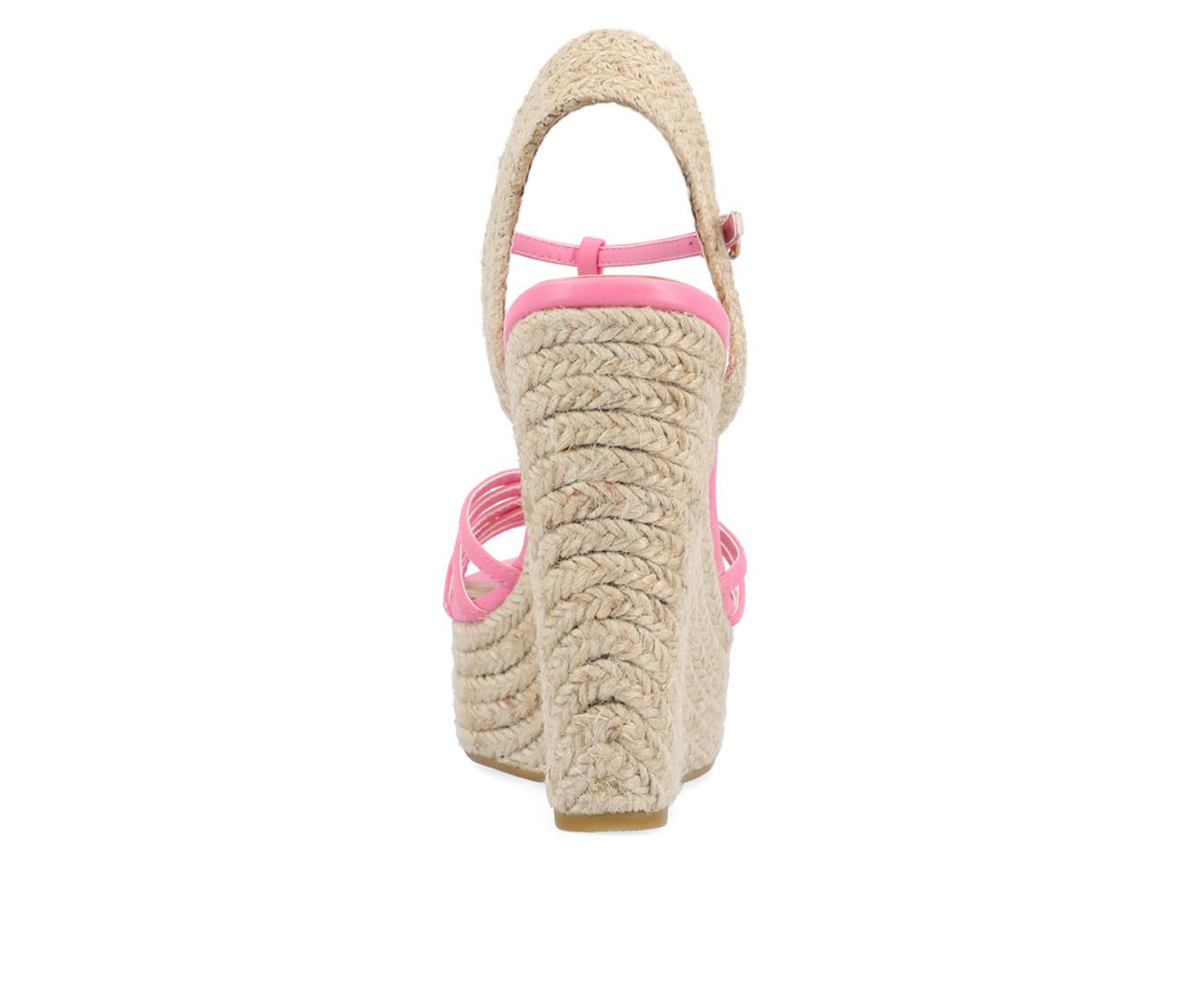 Women's Journee Collection Yara Espadrille Wedge Sandals