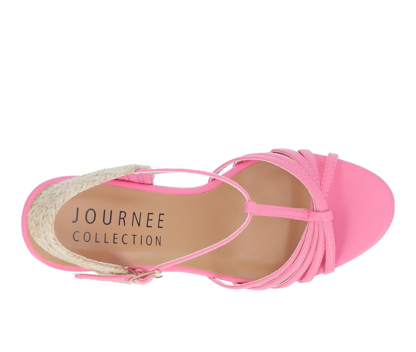 Women's Journee Collection Yara Espadrille Wedge Sandals