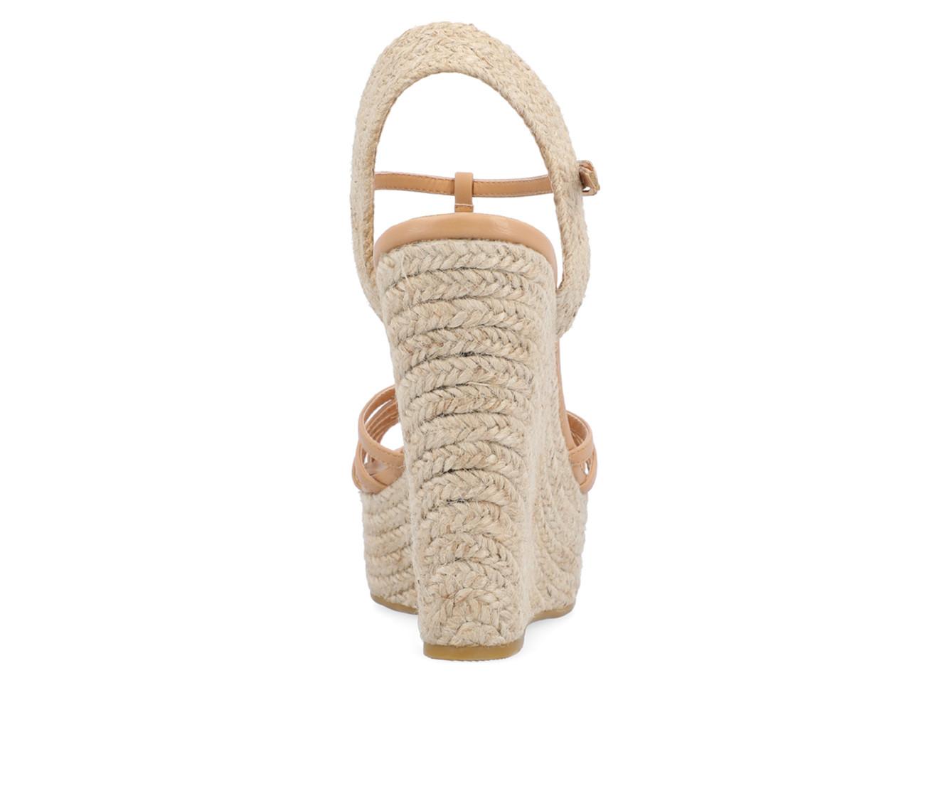 Women's Journee Collection Yara Espadrille Wedge Sandals