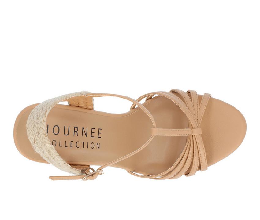 Women's Journee Collection Yara Espadrille Wedge Sandals