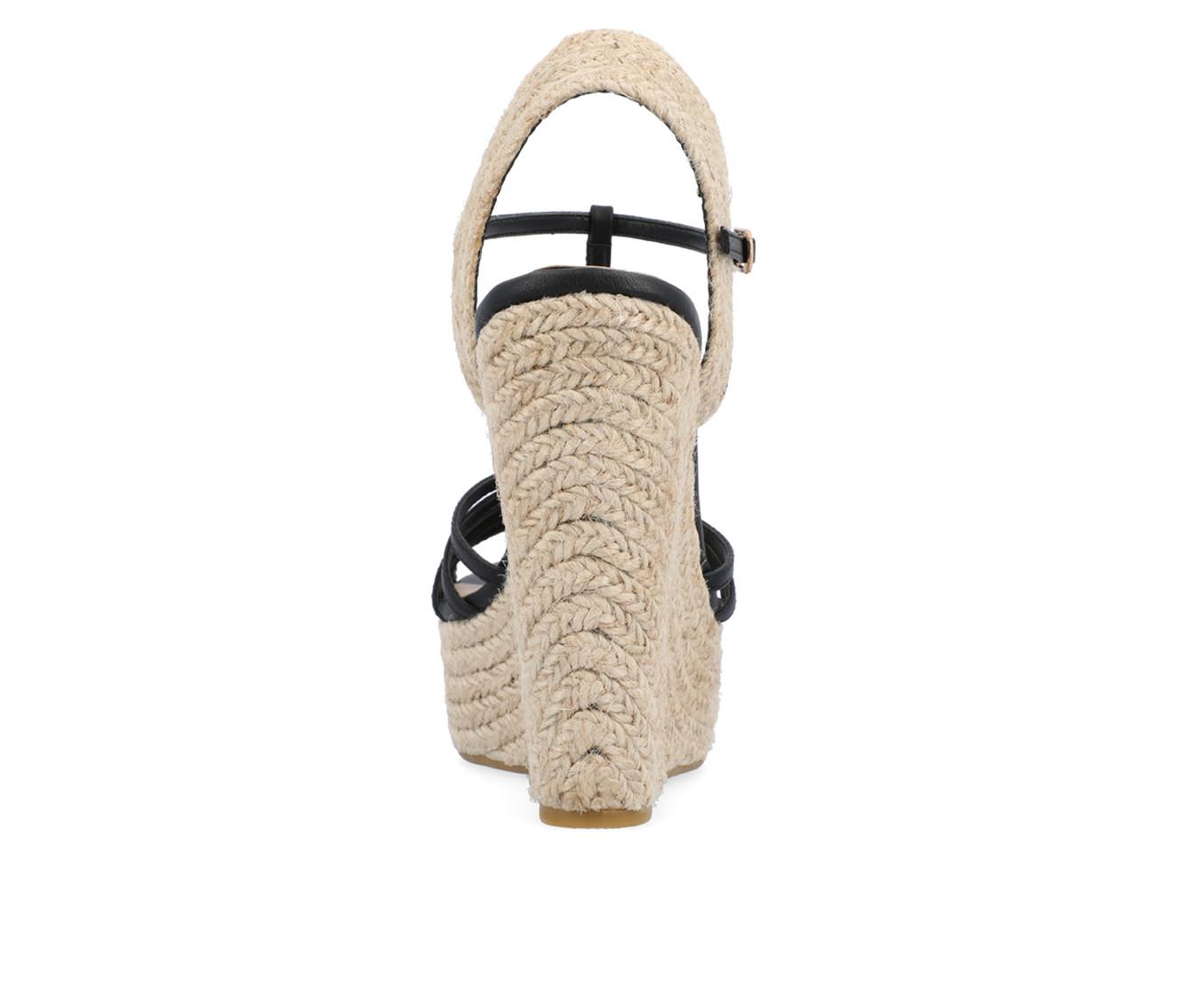 Women's Journee Collection Yara Espadrille Wedge Sandals