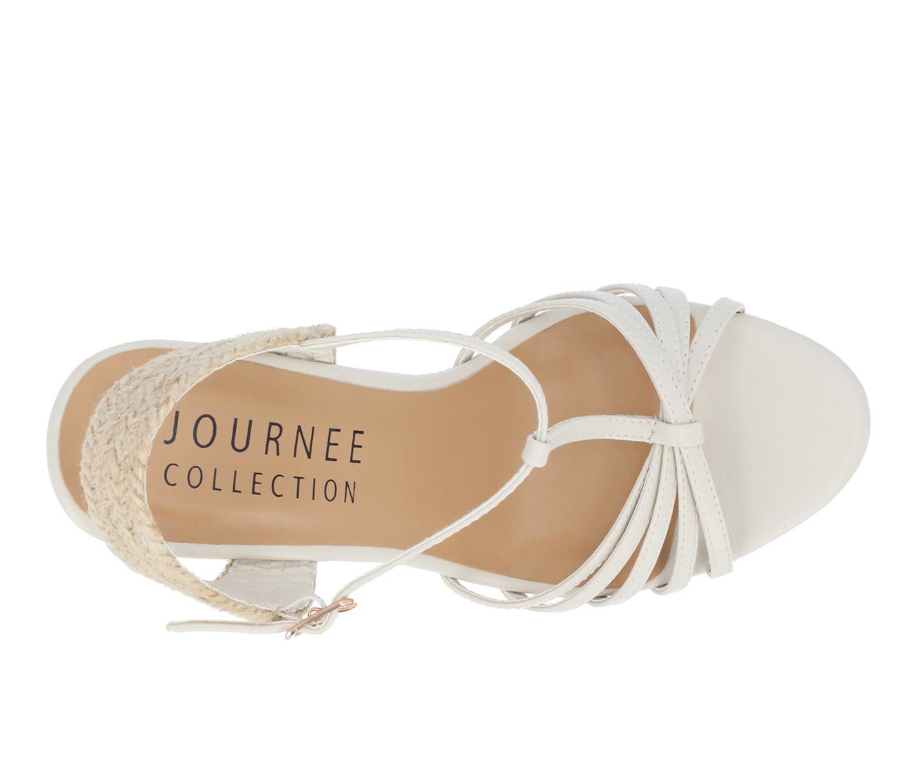 Women's Journee Collection Yara Espadrille Wedge Sandals