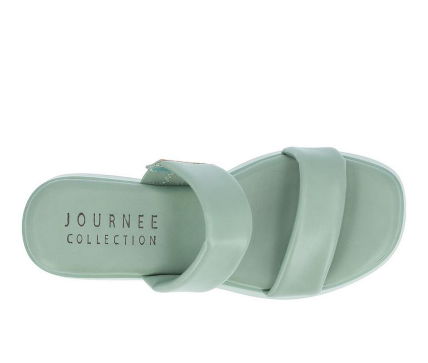 Women's Journee Collection Veradie Wedge Sandals