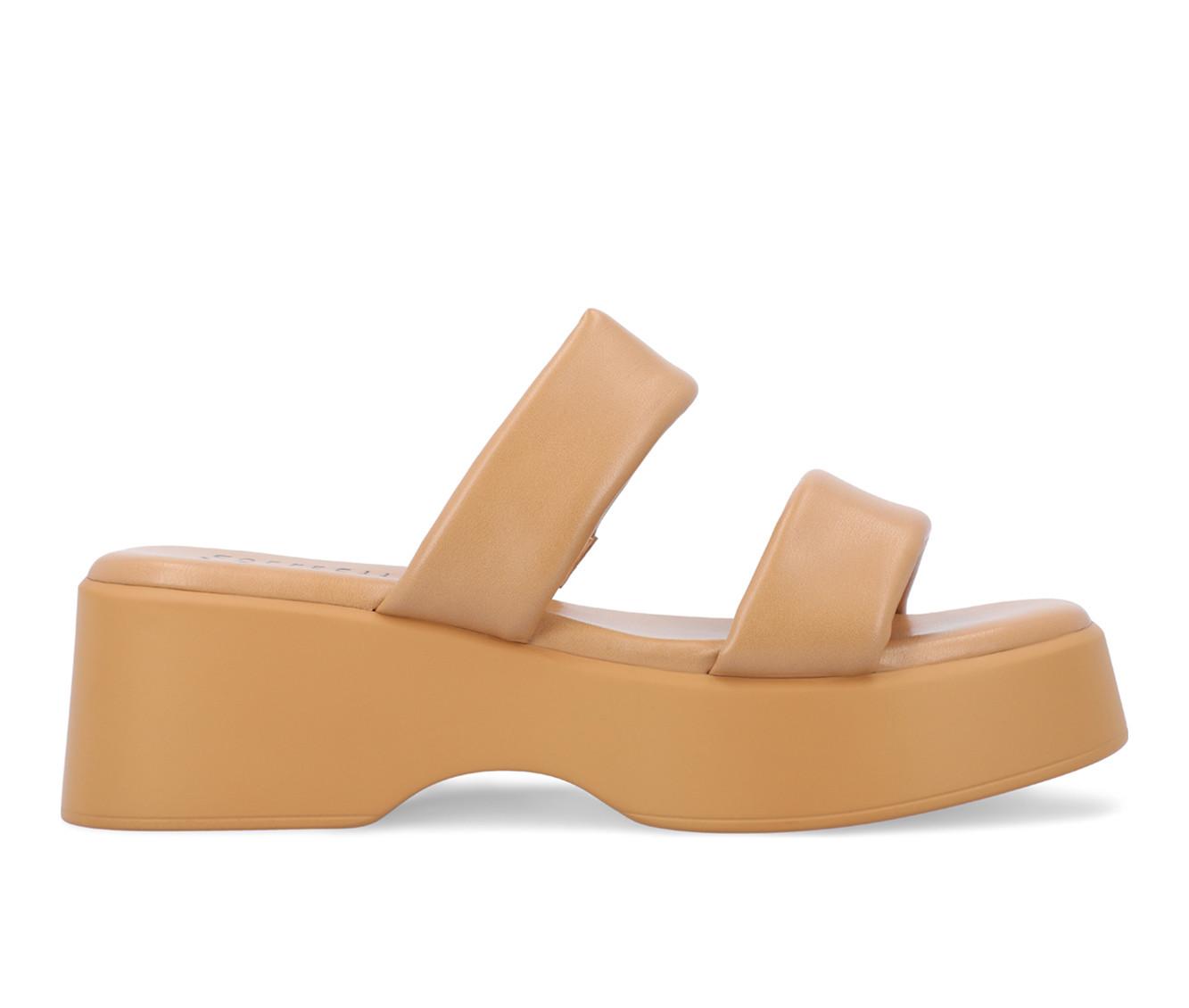 Women's Journee Collection Veradie Wedge Sandals