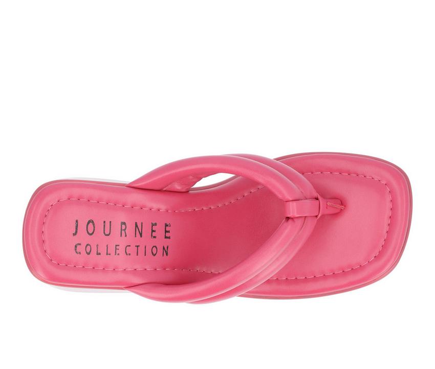 Women's Journee Collection Sharenne Platfrom Wedge Flip-Flops