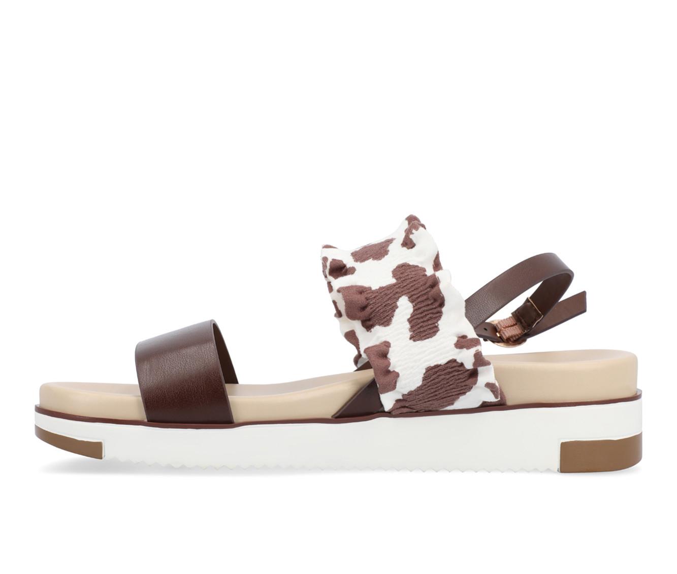 Women's Journee Collection Riya Low Wedge Sandals