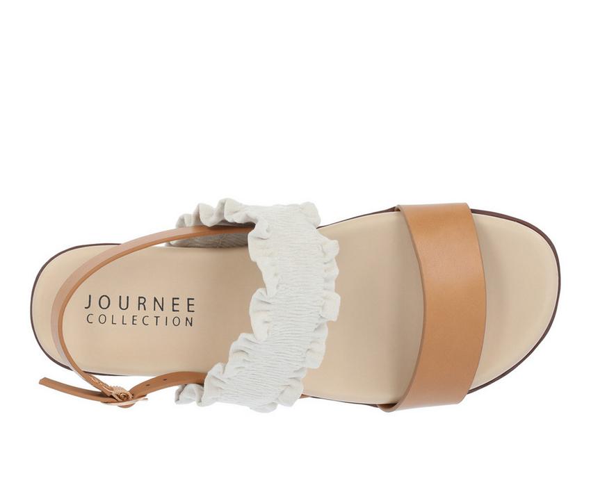 Women's Journee Collection Riya Low Wedge Sandals