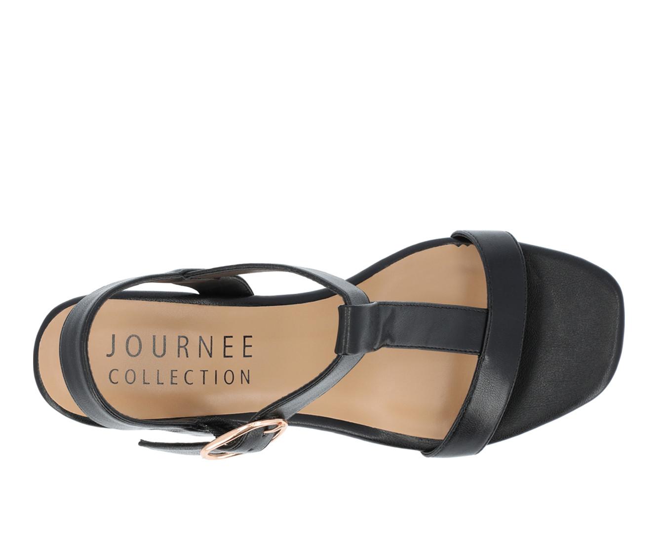 Women's Journee Collection Matildaa Cork Wedge Sandals