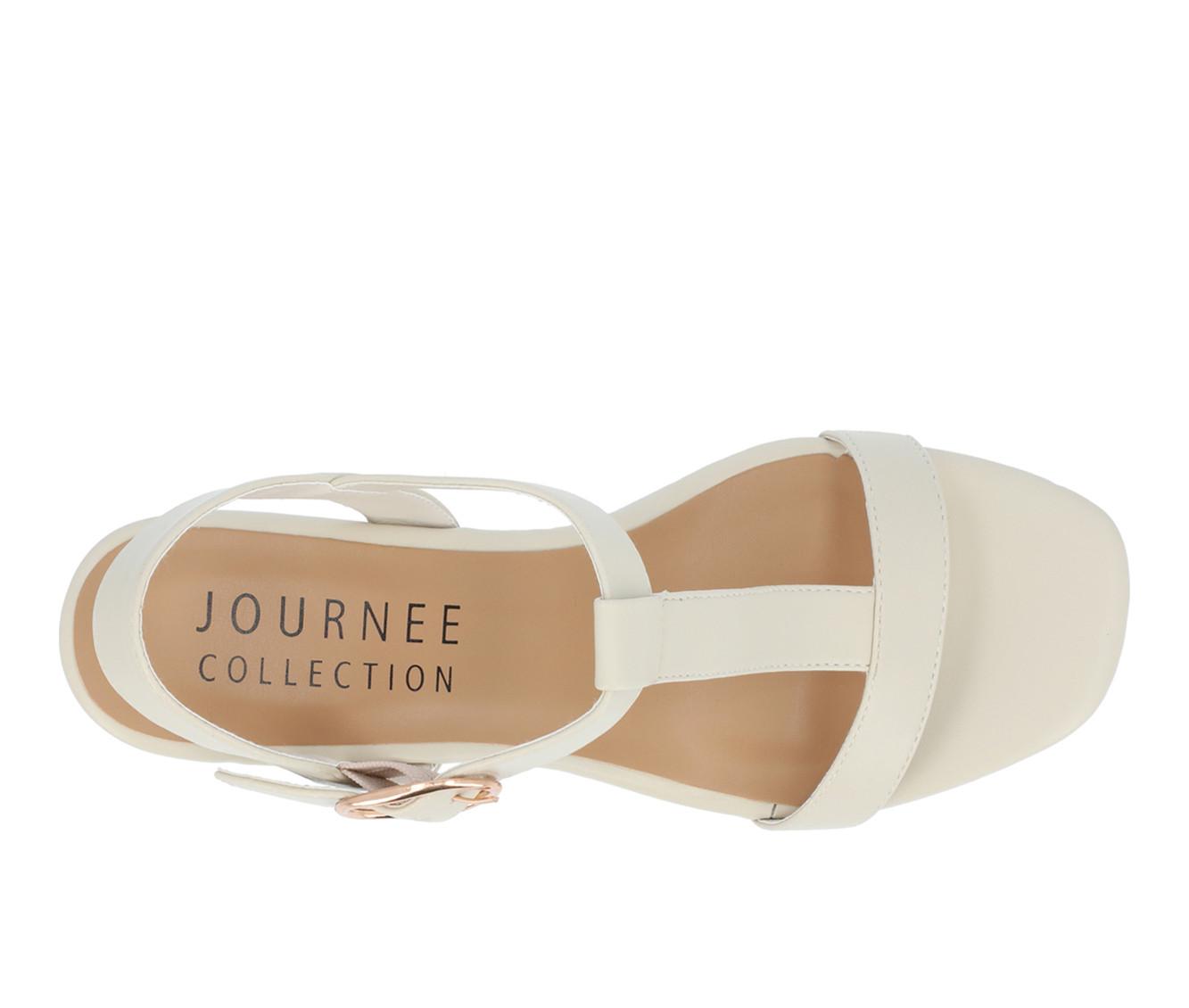 Women's Journee Collection Matildaa Cork Wedge Sandals