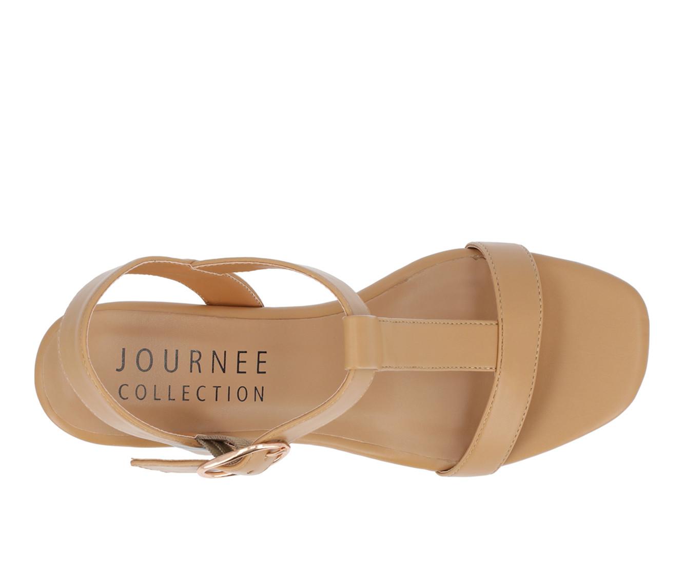 Women's Journee Collection Matildaa Cork Wedge Sandals