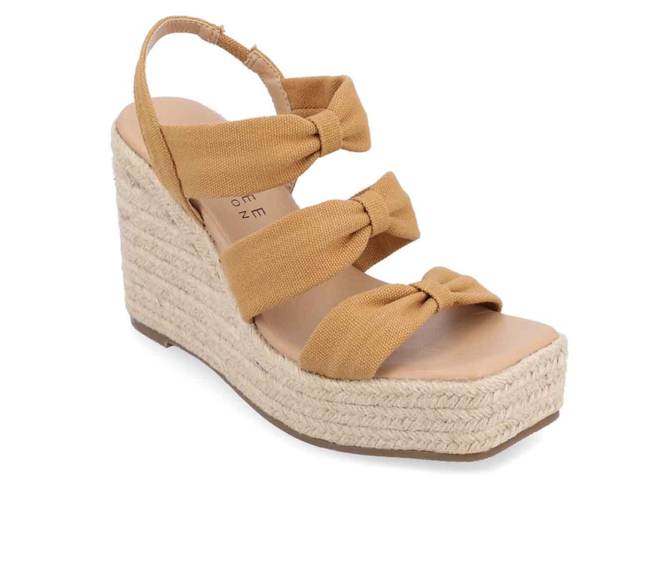 Women's Journee Collection Santorynn Espadrille Wedge Sandals