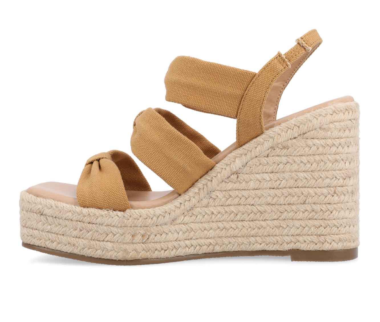 Women's Journee Collection Santorynn Espadrille Wedge Sandals