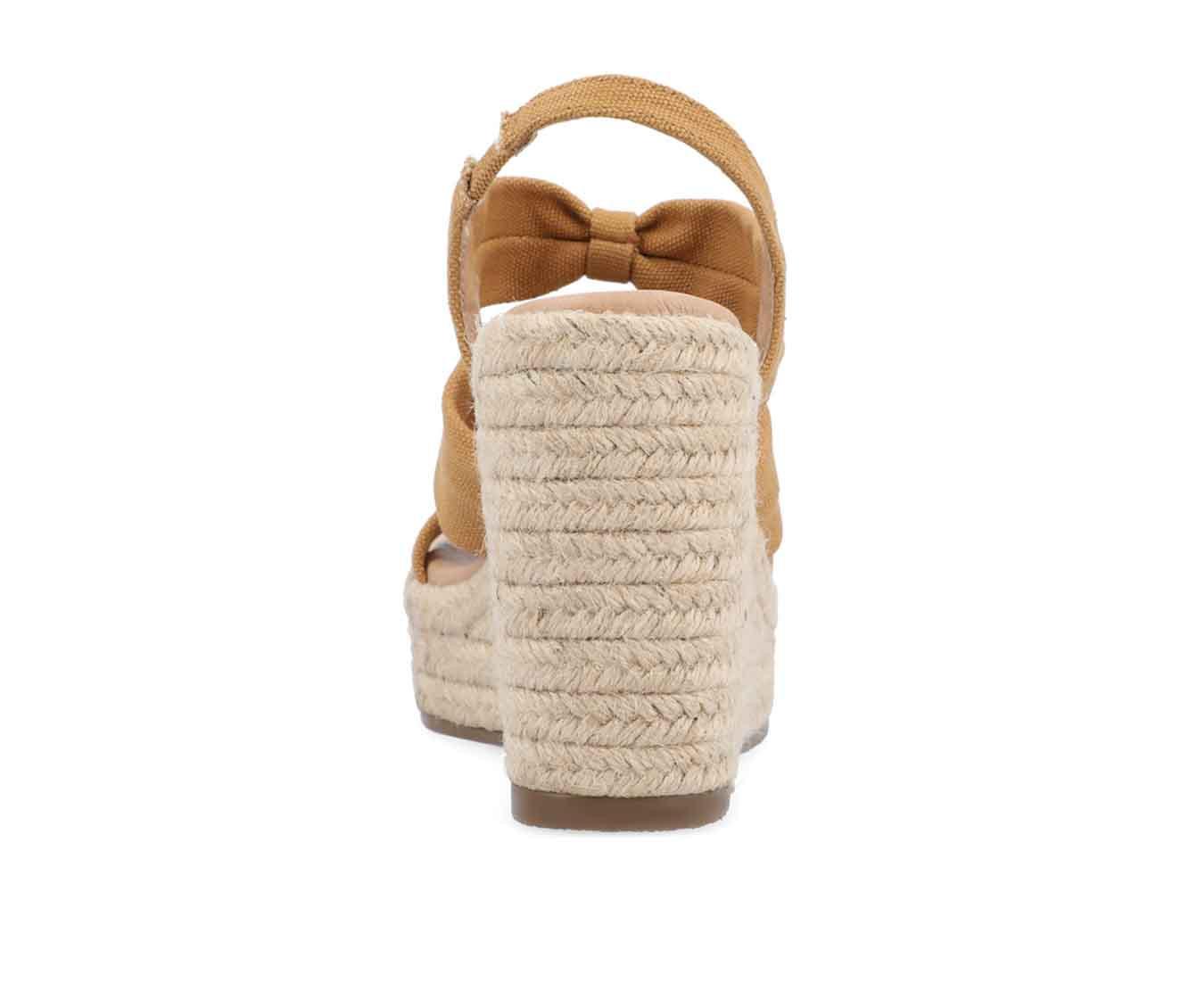 Women's Journee Collection Santorynn Espadrille Wedge Sandals