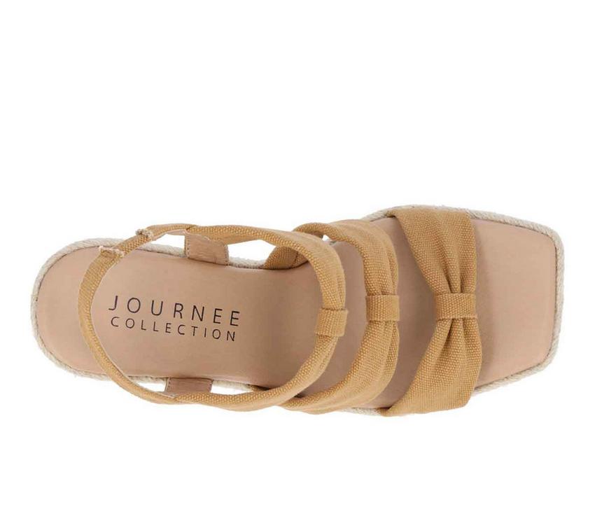 Women's Journee Collection Santorynn Espadrille Wedge Sandals