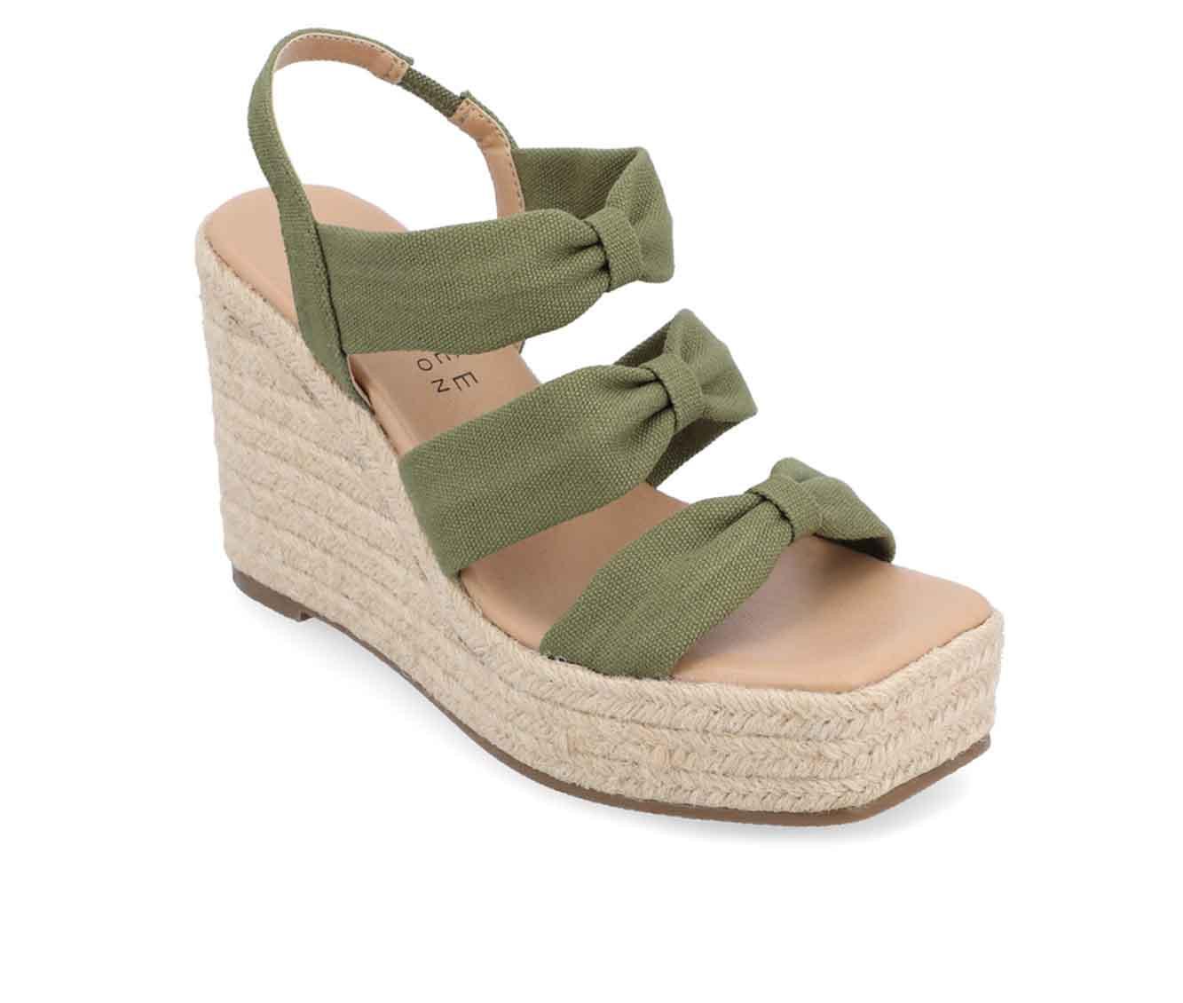 Women's Journee Collection Santorynn Espadrille Wedge Sandals