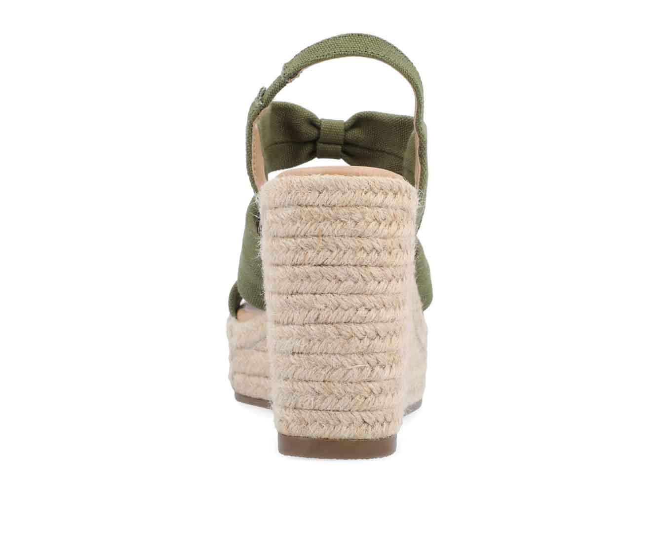 Women's Journee Collection Santorynn Espadrille Wedge Sandals