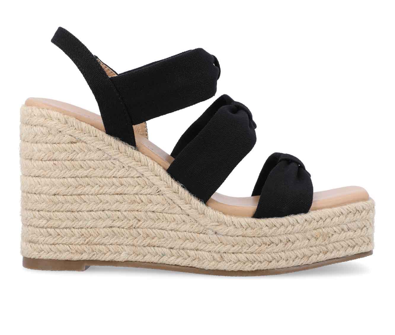 Women's Journee Collection Santorynn Espadrille Wedge Sandals