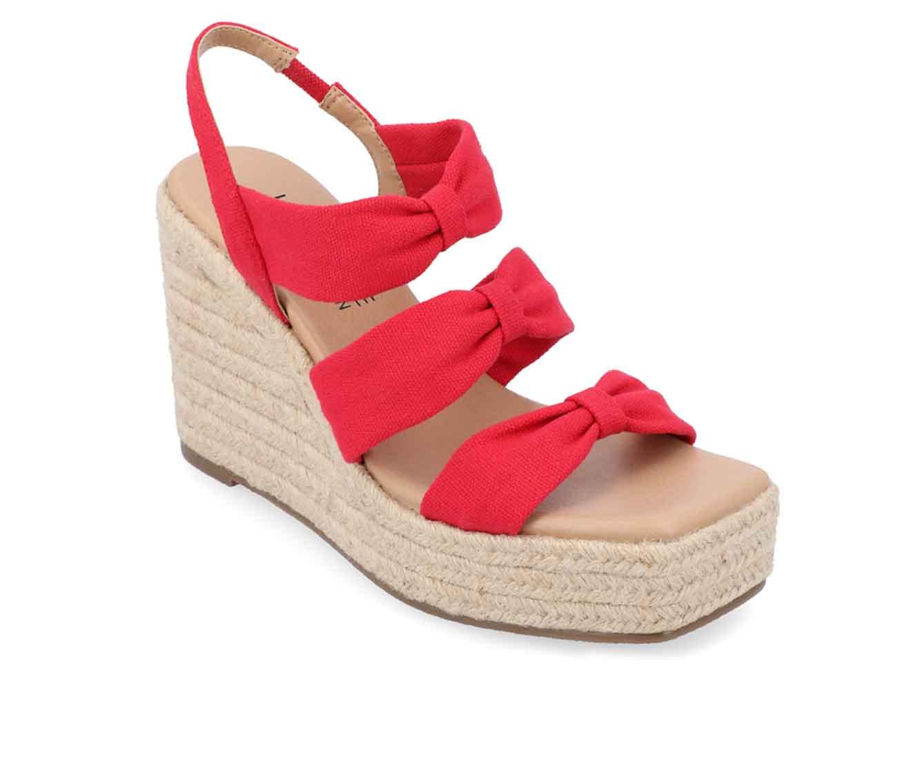 Women's Journee Collection Santorynn Espadrille Wedge Sandals