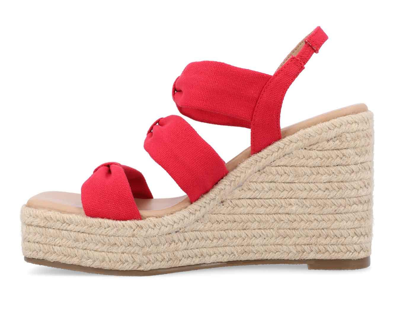 Women's Journee Collection Santorynn Espadrille Wedge Sandals