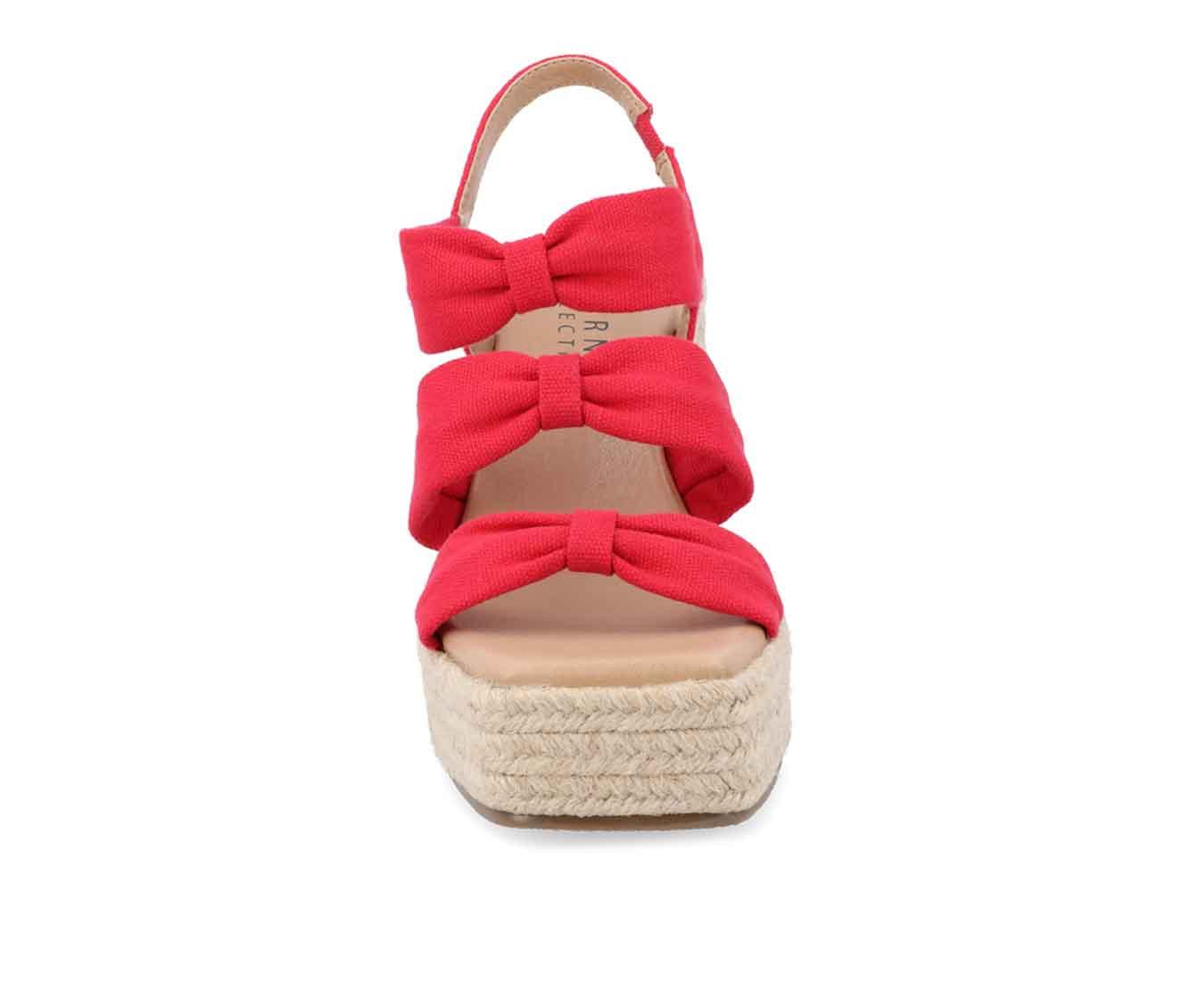 Women's Journee Collection Santorynn Espadrille Wedge Sandals