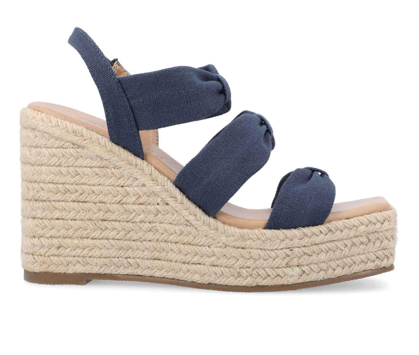 Women's Journee Collection Santorynn Espadrille Wedge Sandals