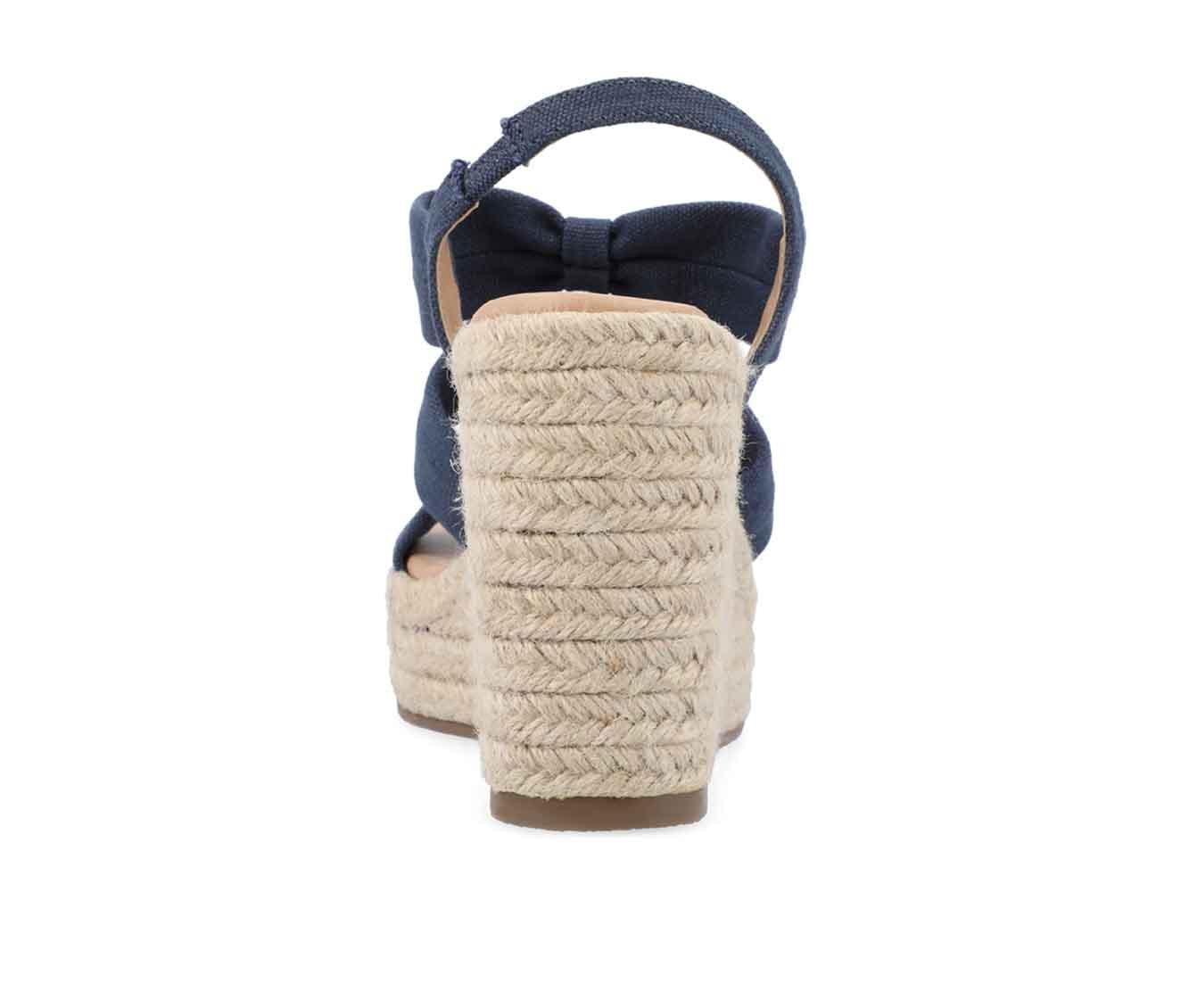 Women's Journee Collection Santorynn Espadrille Wedge Sandals