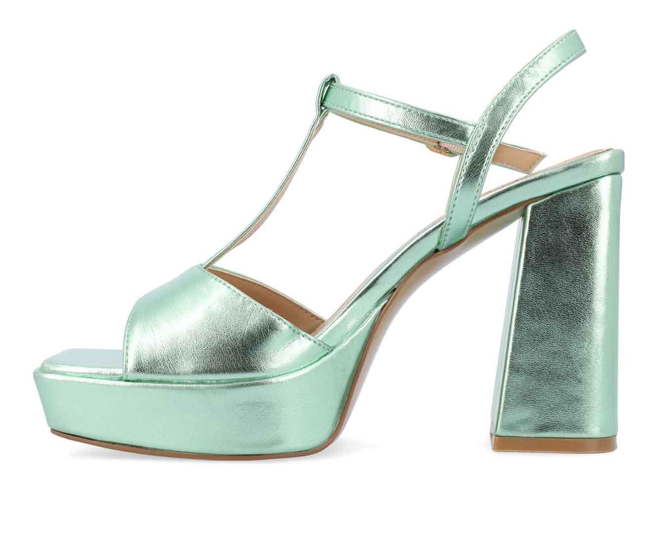 Women's Journee Collection Parson Platform Dress Sandals