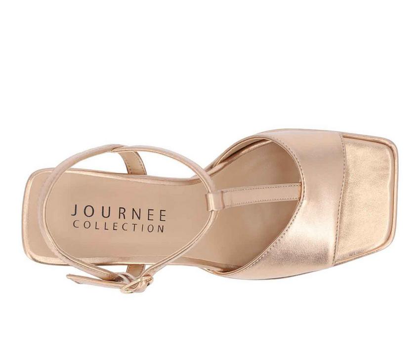 Women's Journee Collection Parson Platform Dress Sandals