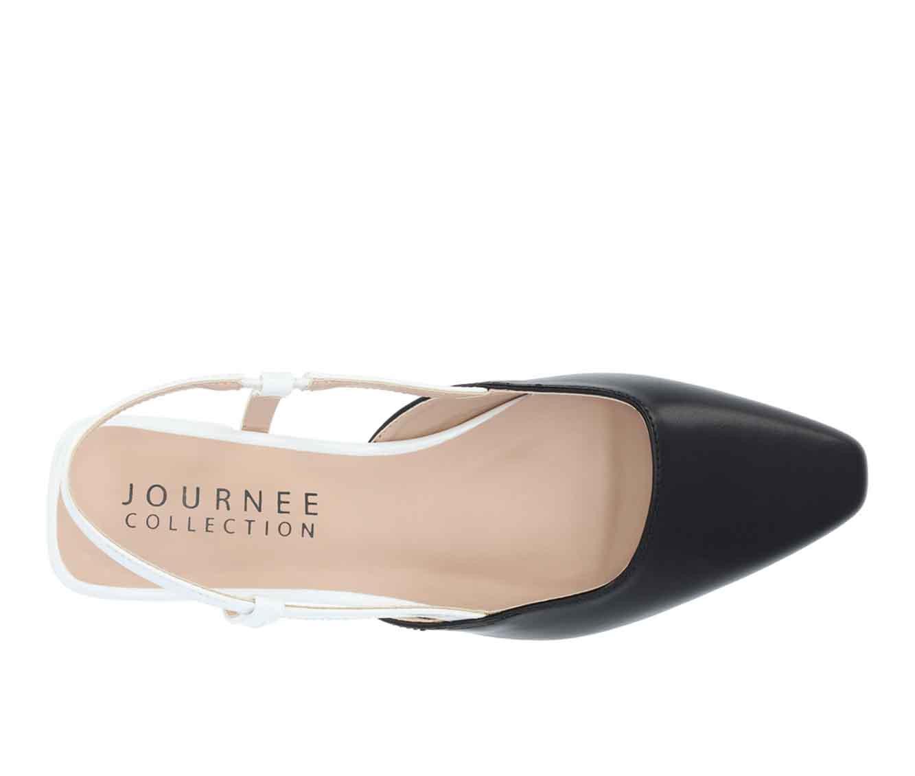 Women's Journee Collection Paislee Block Heel Flats