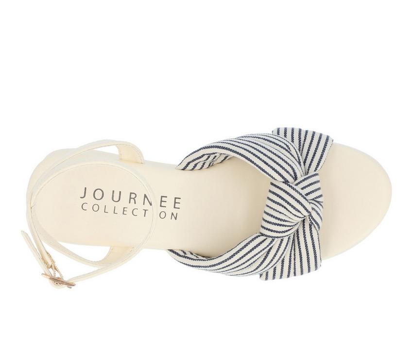 Women's Journee Collection Lailee Platform Wedge Sandals