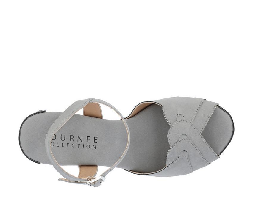 Women's Journee Collection Alary Platform Dress Sandals