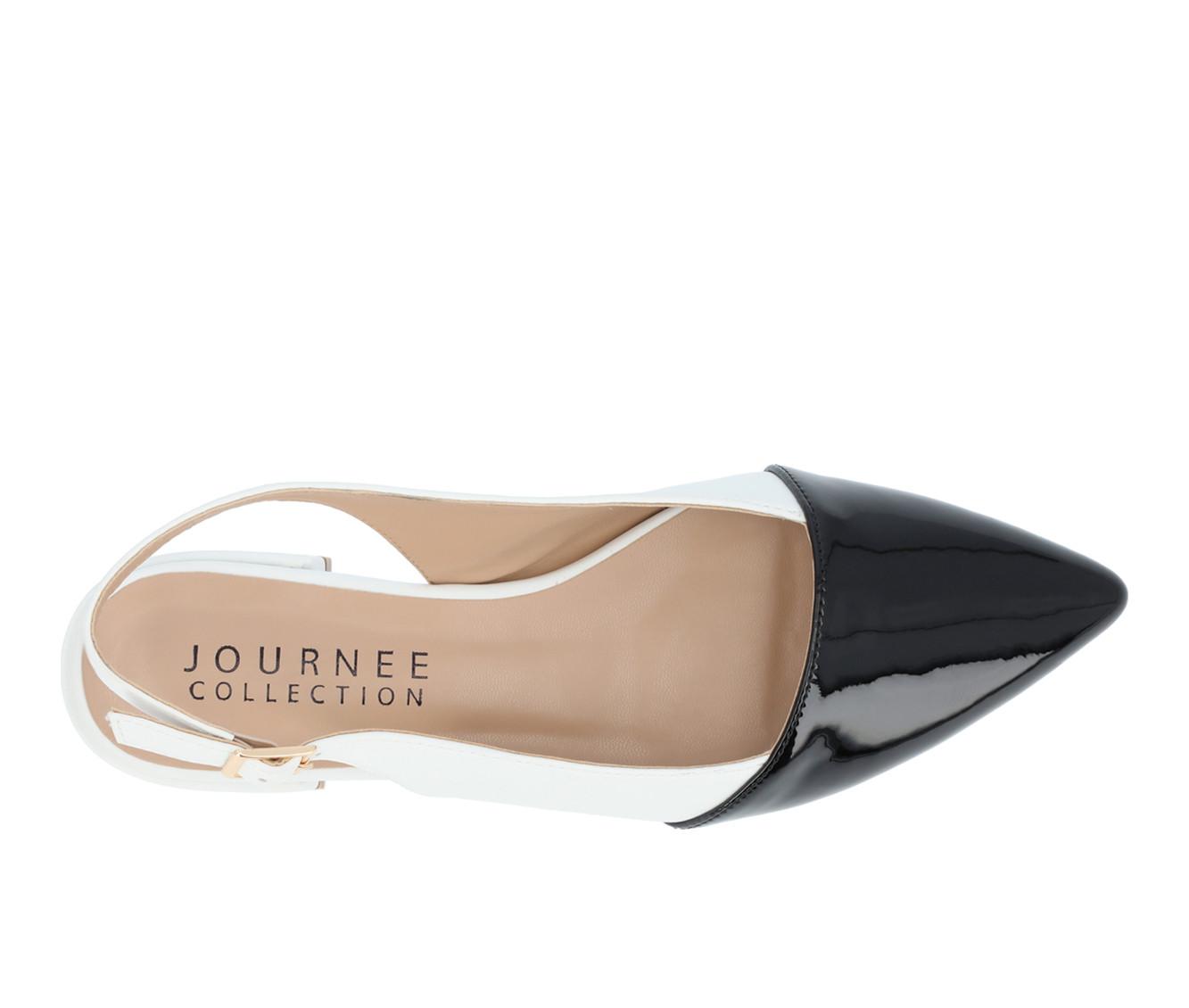 Journee Collection Bertie Women s Flats Size 8 White