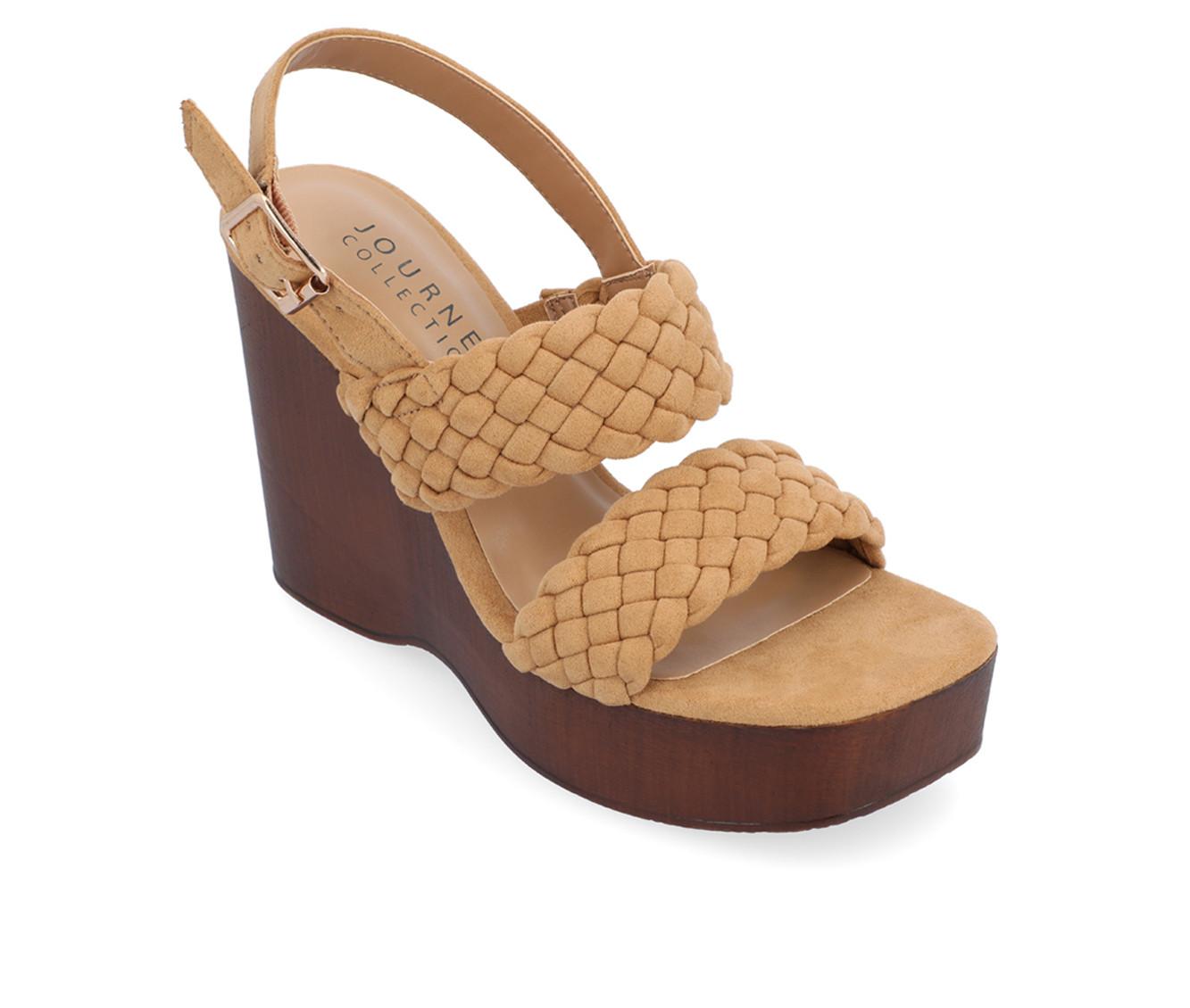 Women's Journee Collection Ayvee Wedge Sandals