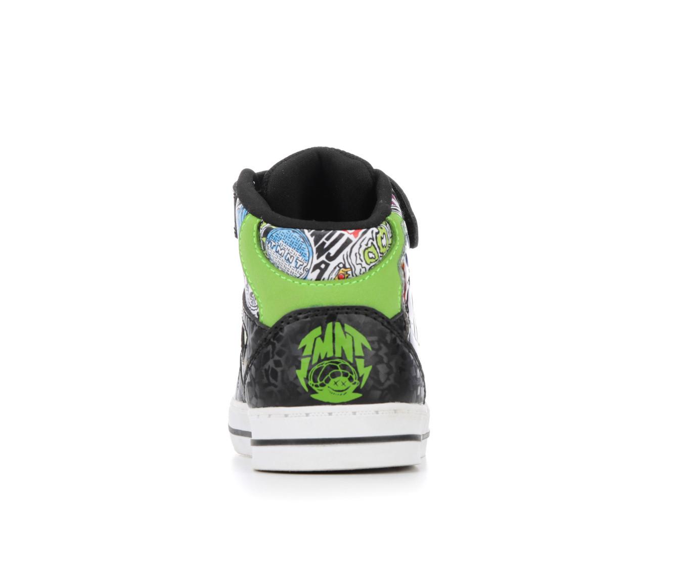 Boys' Nickelodeon Toddler & Little Kid TMNT Lighted Mid-Top Sneakers