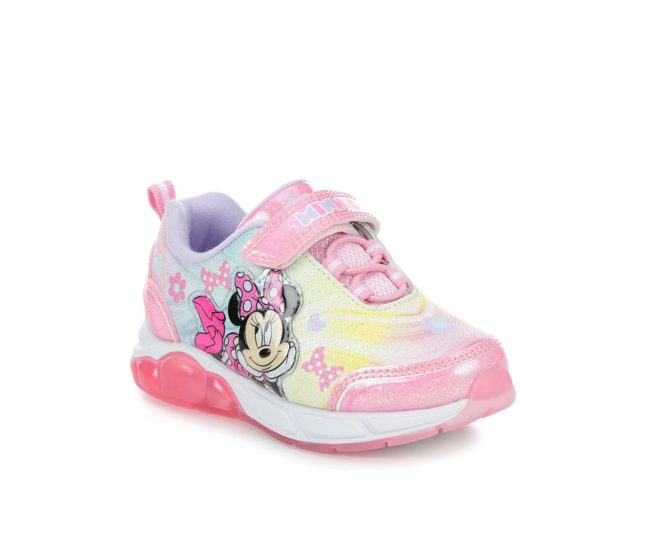 Girls' Disney Toddler & Little Kid Minnie Mouse Light-Up Sneakers