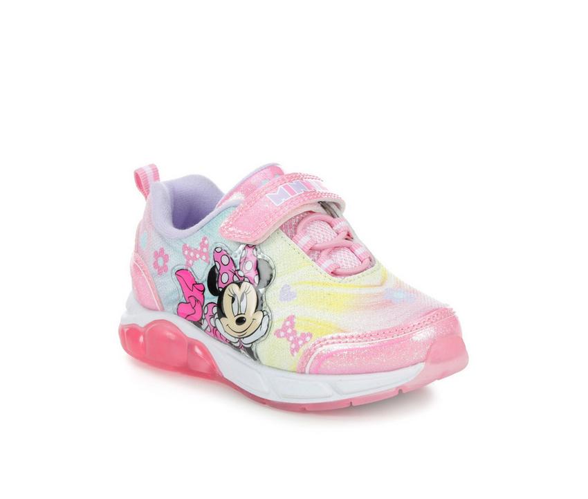 Girls' Disney Toddler & Little Kid Minnie Mouse Light-Up Sneakers
