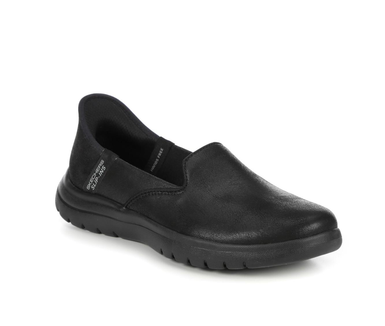 Skechers go walk lite queenly clearance black