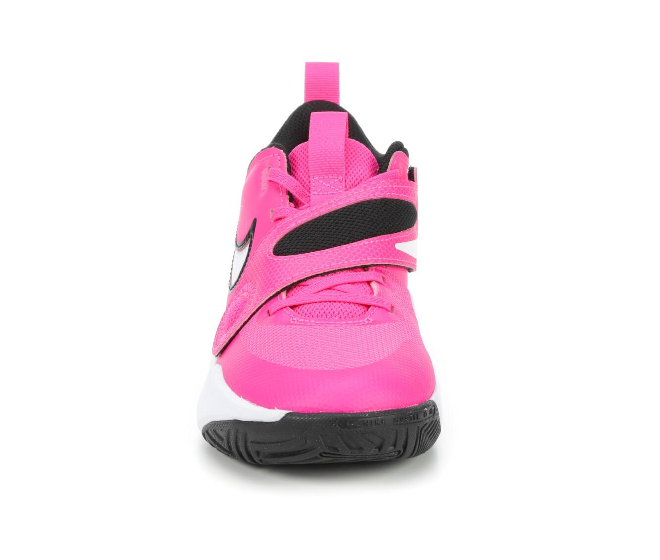 Nike team hustle clearance d8 childrens basketball trainers